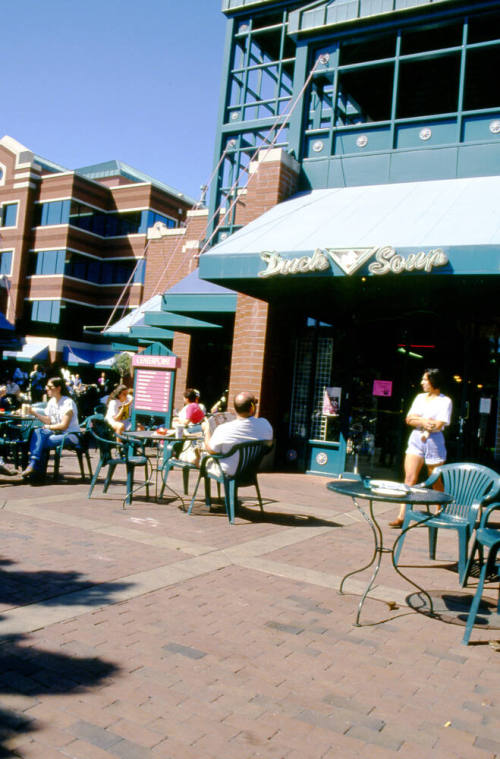 Duck Soup, Centerpoint, 6th St. and Mill Ave.
