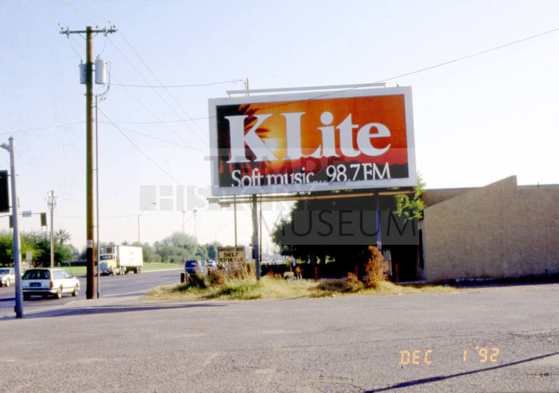 Billboard at University Drive Self Storage, 965 E. University Dr.