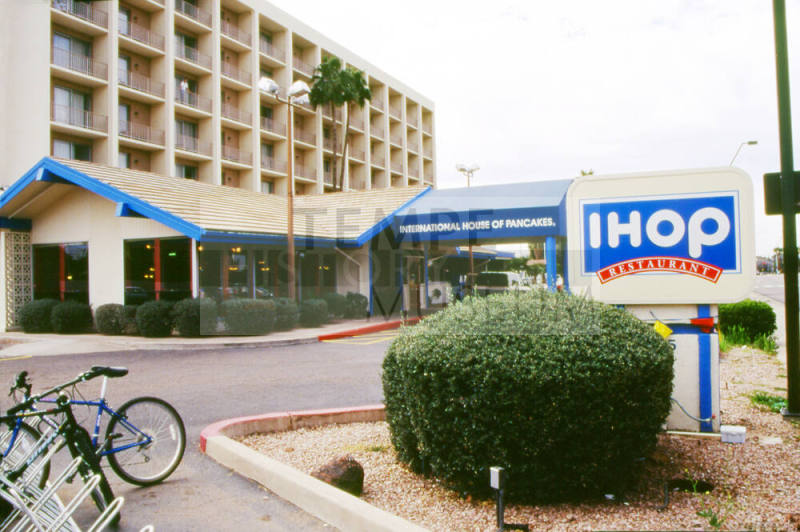 IHOP, SW Corner of Apache Blvd. and College Ave.