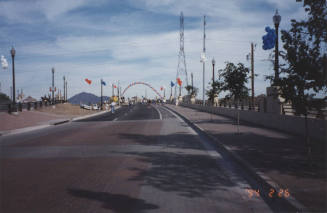Looking North at South End of Project