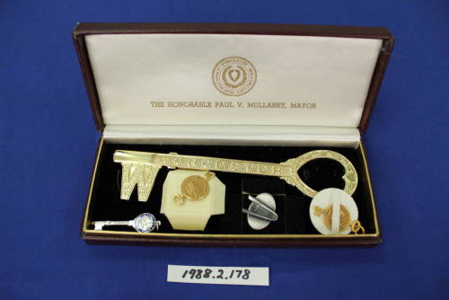 Set of Commemorative Keys, Tie Clips