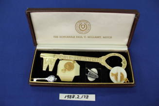 Set of Commemorative Keys, Tie Clips
