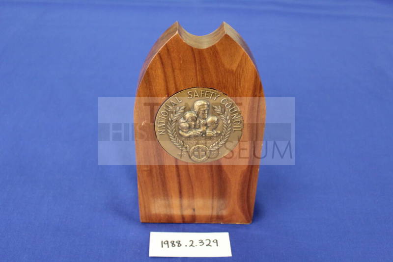 National Safety Council:   50th Anniversary 1913-1963 Bookends (2 of 2)