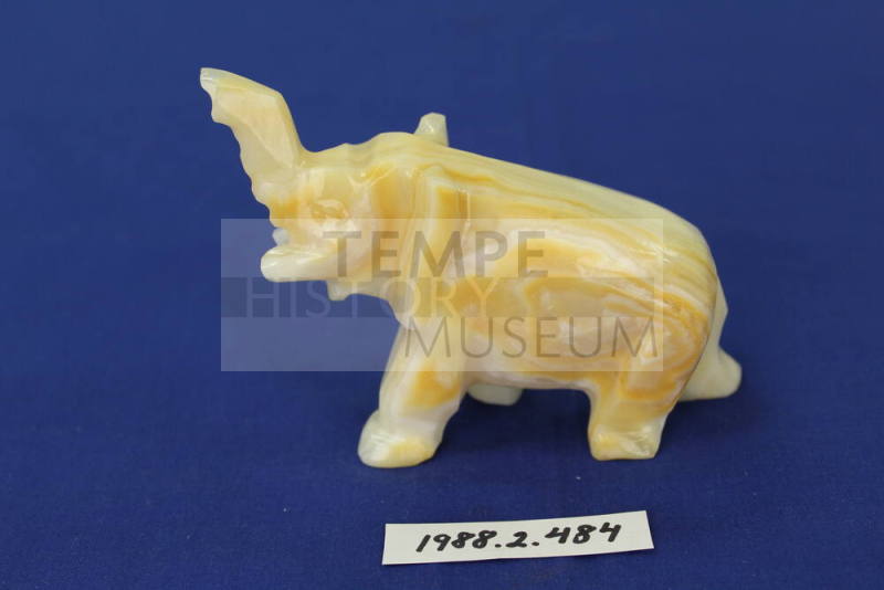 Elephant figurine-stone