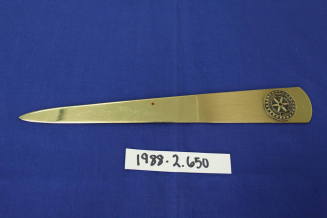 Rotary letter opener