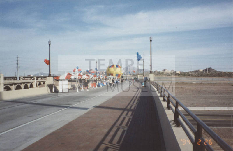 2nd Mill Avenue Bridge Looking North