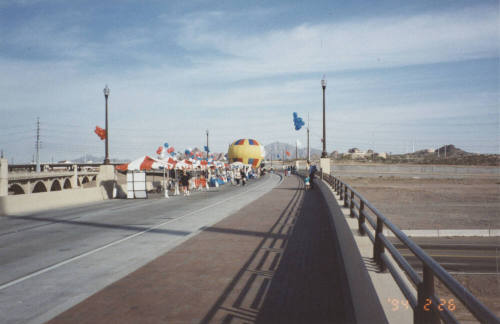 2nd Mill Avenue Bridge Looking North