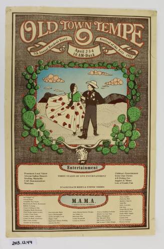 5th Annual Hayden's Ferry Festival of the Arts 1982 - Poster