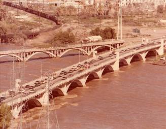 1978 Salt River Flooding at Mill Ave Bridge