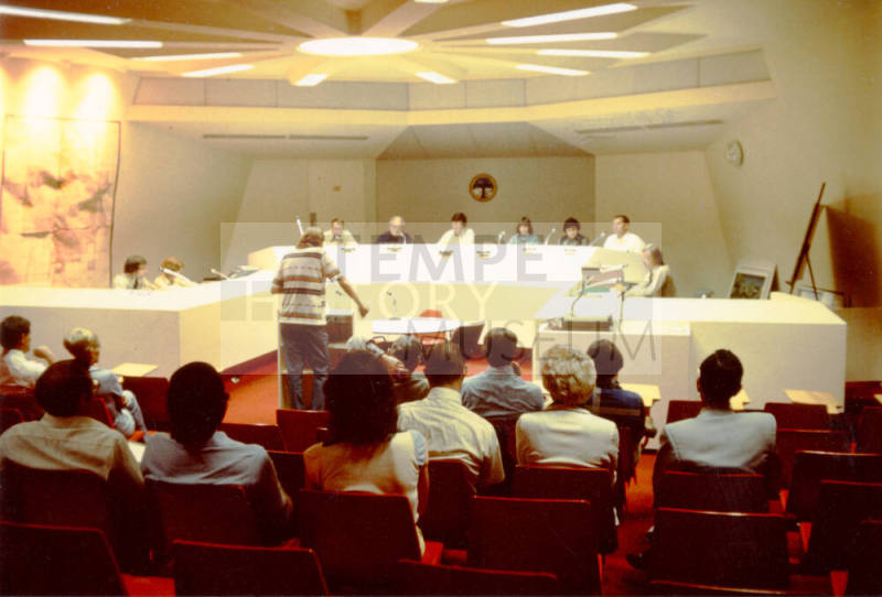 Tempe City Council Meeting, City Hall