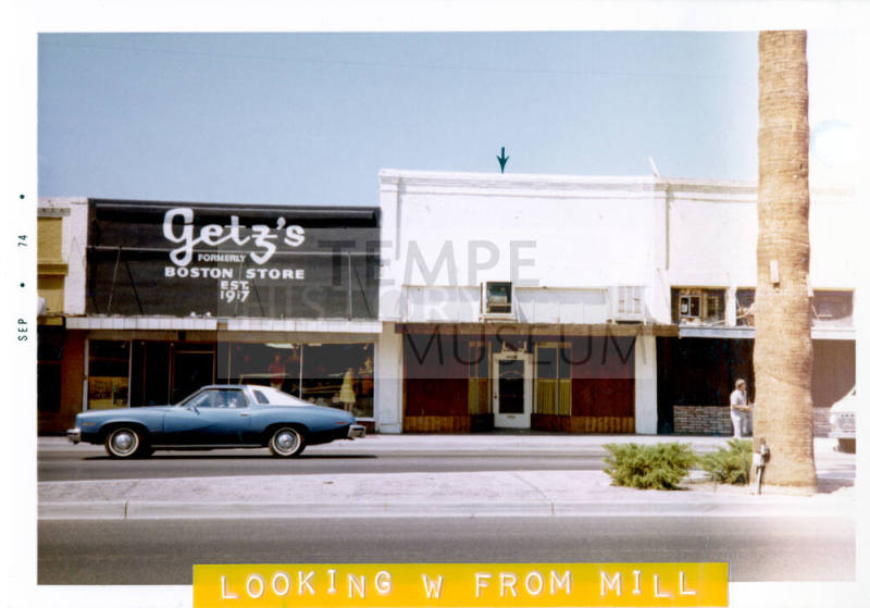 Getz's formerly Boston Store, 410 S. Mill Ave.