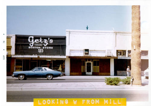Getz's formerly Boston Store, 410 S. Mill Ave.