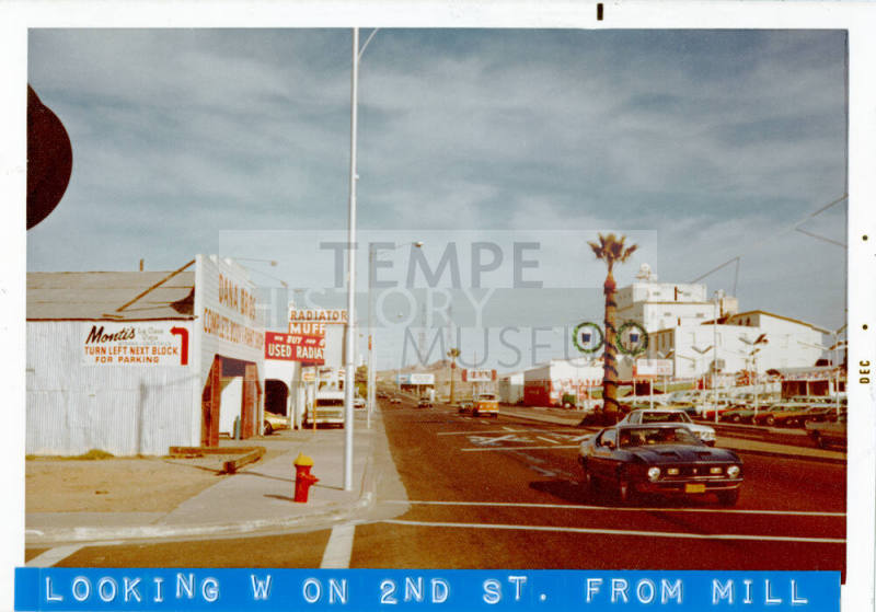Street Scene, Second St and Mill Ave.