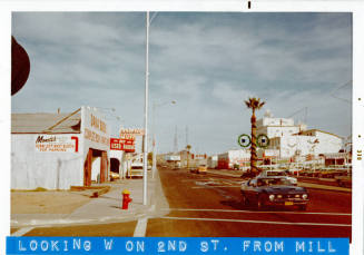 Street Scene, Second St and Mill Ave.