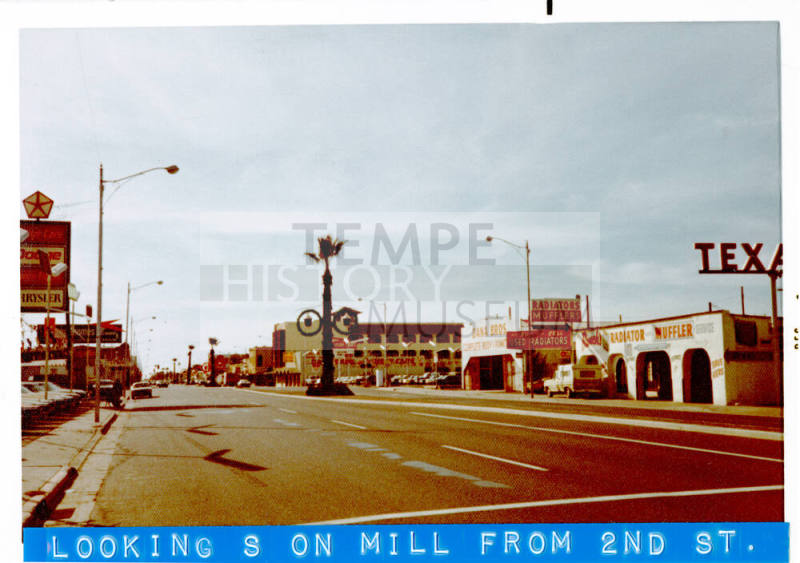 Street Scene, Second St. and Mill Ave.