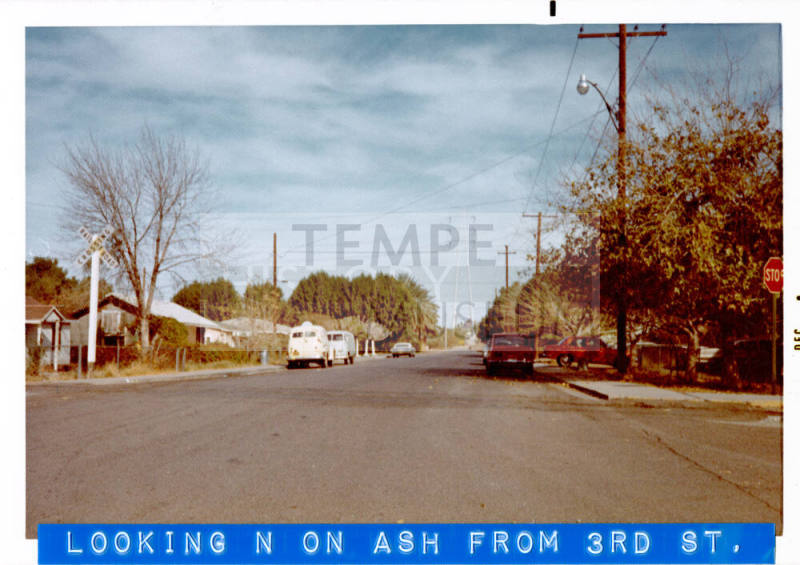 Ash Avenue looking north