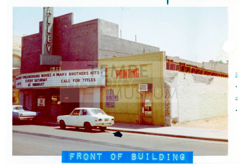 Valley Art Theatre, 509 S. Mill Ave.