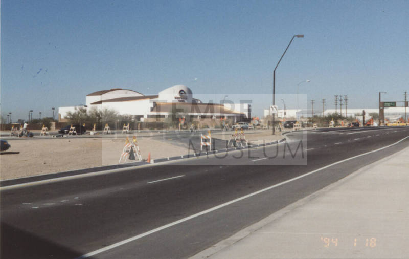 North End of Project - Northbound and Southbound Mill Avenue at Curry Road