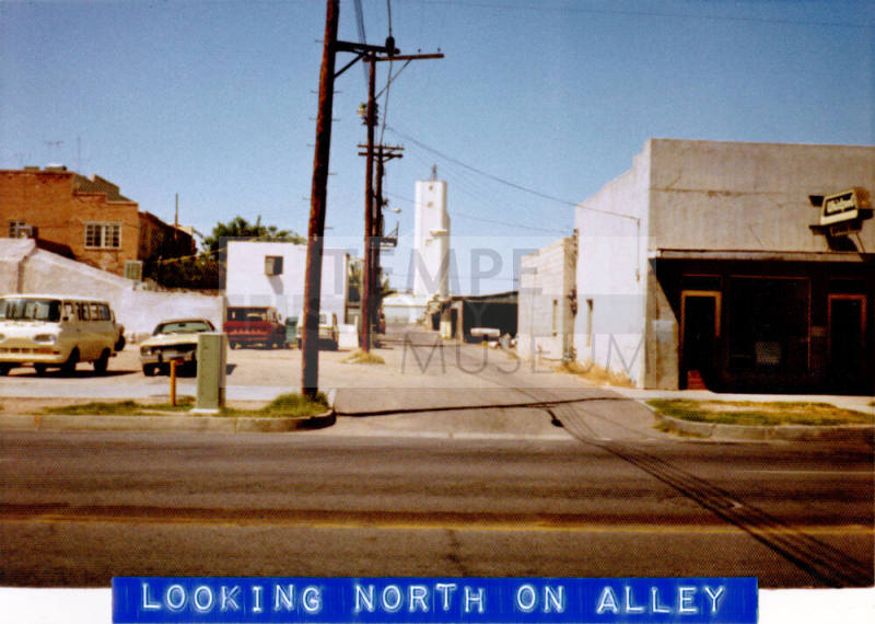 Alley east of Mill Ave.