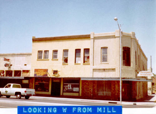 Draperies shop, 4th St. and Mill Ave.