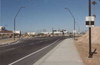 North End of Project - Northbound and Southbound Mill Avenue at Curry Road