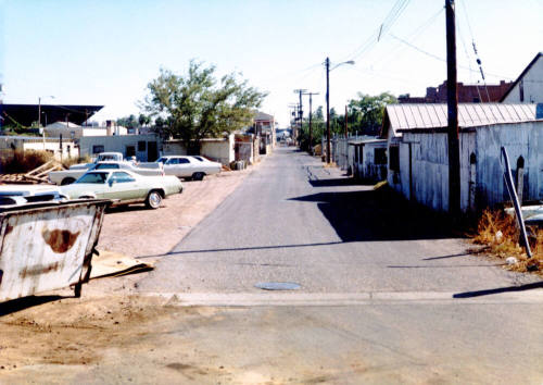 Alley east of Mill Ave.