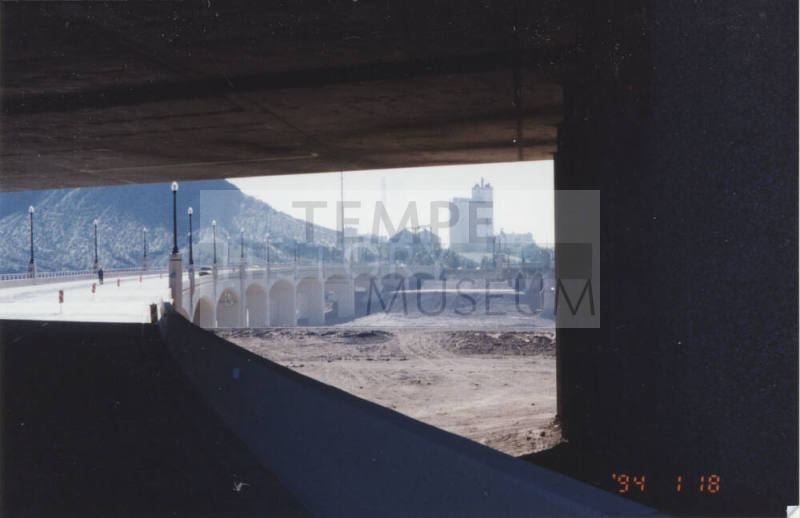 Looking South - 2nd Mill Avenue Bridge