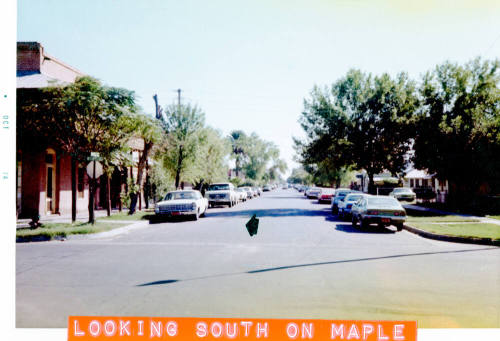 South Maple Ave from 4th St.