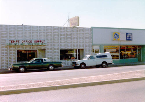 Tempe Office Supply and other shops, 612 S. Mill Ave.
