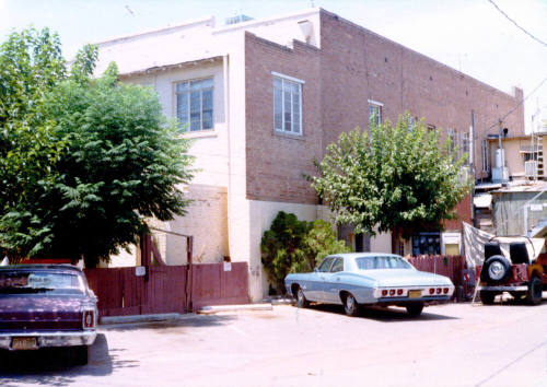 Back of buildings, S. Mill Ave.