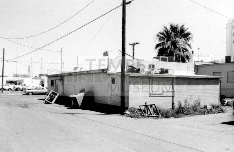 Back of The Hut, 11 W. 2nd St.