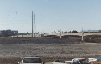 Looking Southwest - South Approach - Retaining Wall Southeast