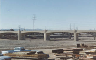 Looking Southwest - Spans 3, 4, 5 of Bridge