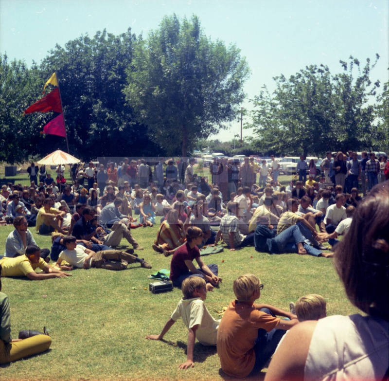 Love-in at Tempe Beach Park --2 Different crowd scenes