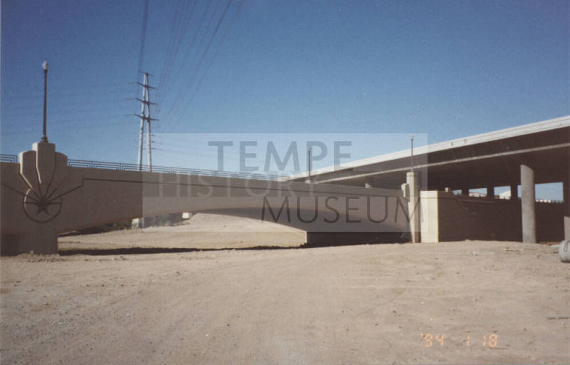 Looking Northwest - Span 10 of Bridge and Abutment 2