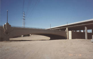 Looking Northwest - Span 10 of Bridge and Abutment 2
