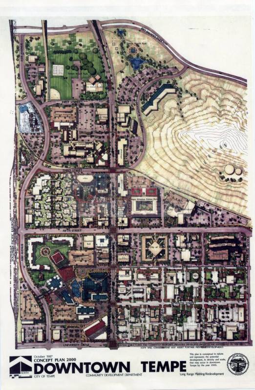 Downtown Tempe Concept Plan 2000