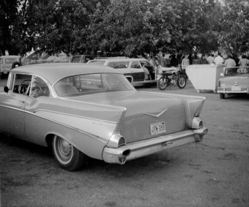 Car Parked at Love-In at Tempe Beach Park