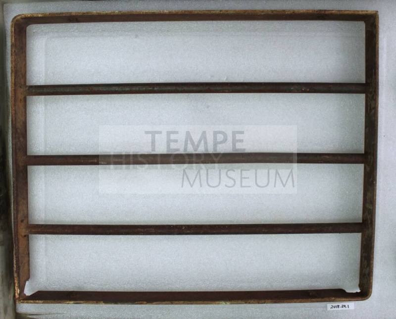 Old Tempe City Hall Jail Window