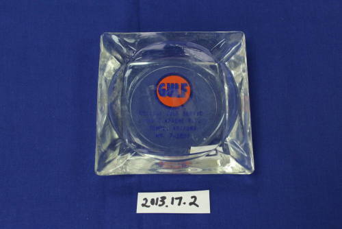 College Gulf Station Ashtray