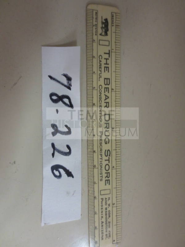 Ruler from The Bear Drug Store