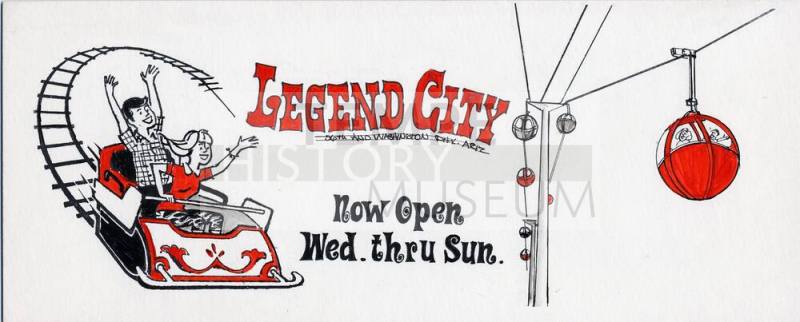 Billboard design for Legend City