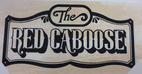 The Red Caboose logo design for Legend city