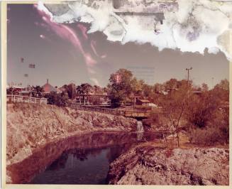 Legend City view across stream