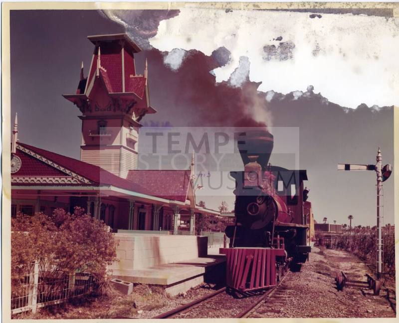 Legend City Train at Station