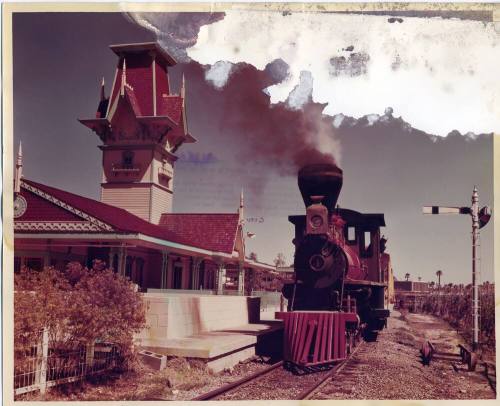 Legend City Train at Station