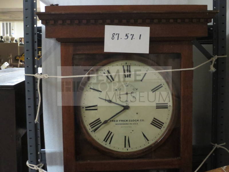 Wall clock from Tempe High School