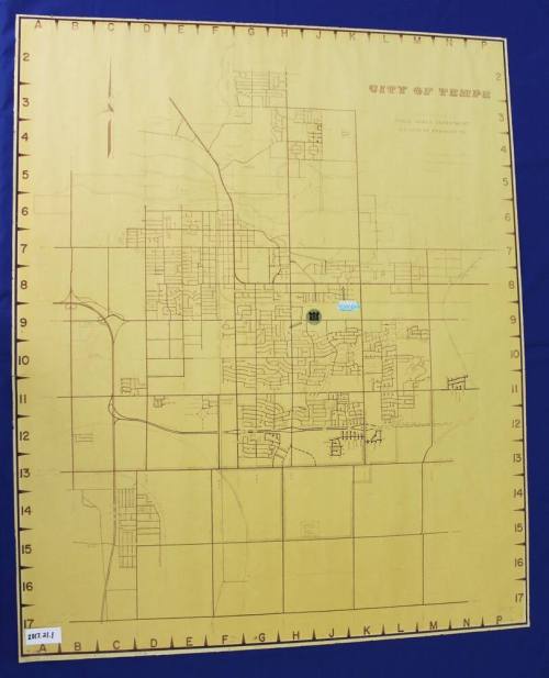 1970s Map of Tempe