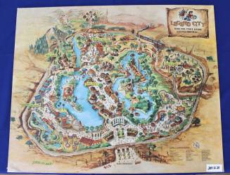 Legend City Map Artwork
