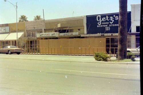Getz's Boston Store Demolition